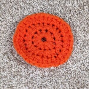 Orange Nylon Pot Scrubber Scourer cleaning kitchen bathroom garage